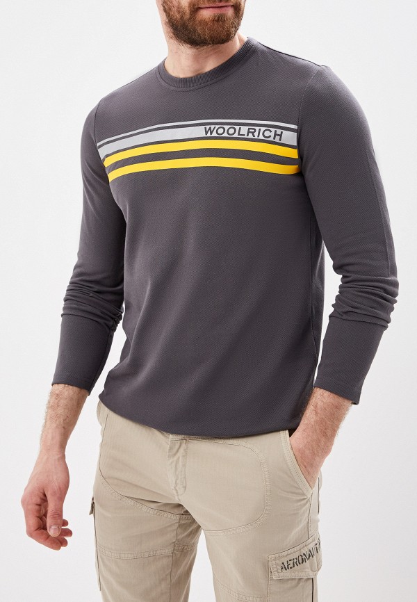 

Лонгслив Woolrich, Серый