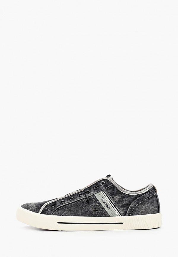 

Кеды Wrangler, Черный, Globe Washed Slip On