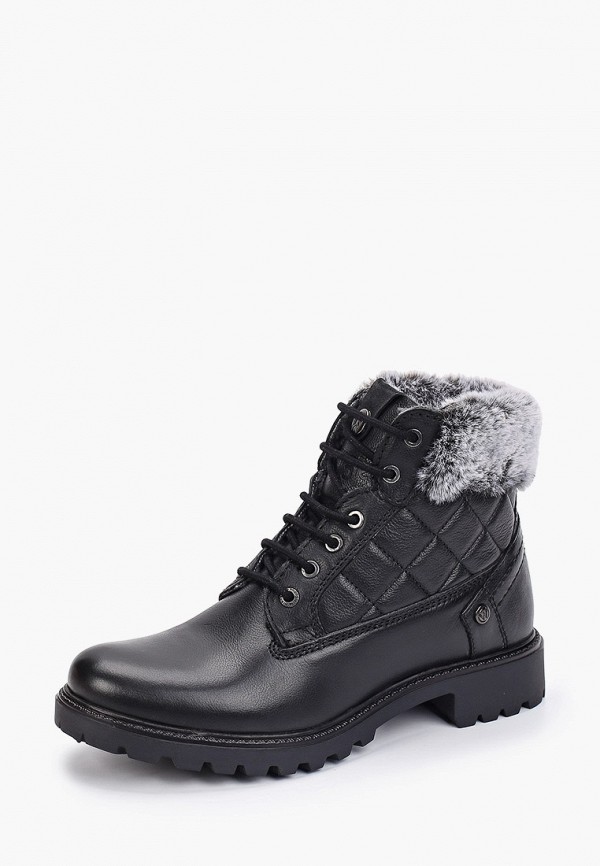 

Ботинки Wrangler, Черный, Creek Chester Fur S