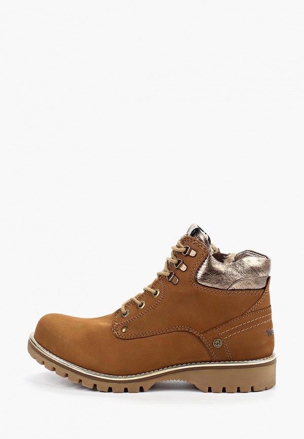 

Ботинки Wrangler, Коричневый, Alaska Laminated Fur S