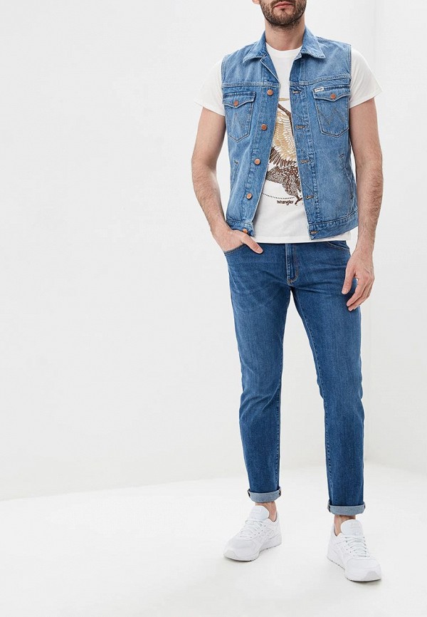 

Джинсы Wrangler, LARSTON, Синий