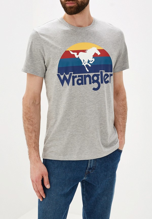 

Футболка Wrangler, Серый
