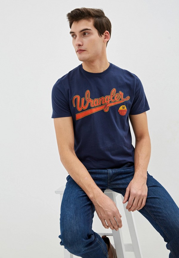 

Футболка Wrangler, Синий