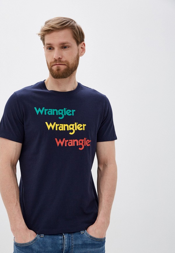 

Футболка Wrangler, Синий