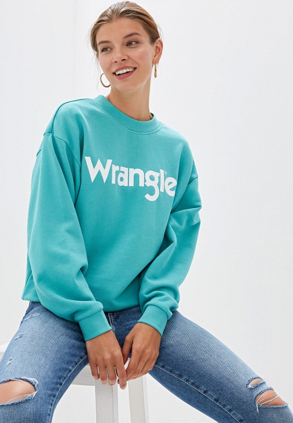 

Свитшот Wrangler, Бирюзовый
