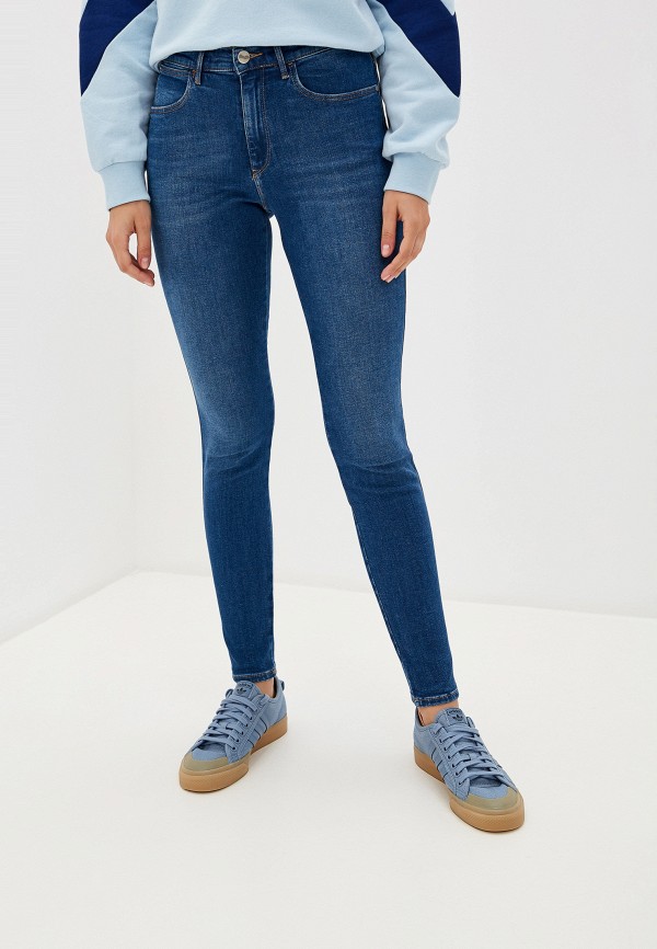 

Джинсы Wrangler, Синий, HIGH RISE SKINNY