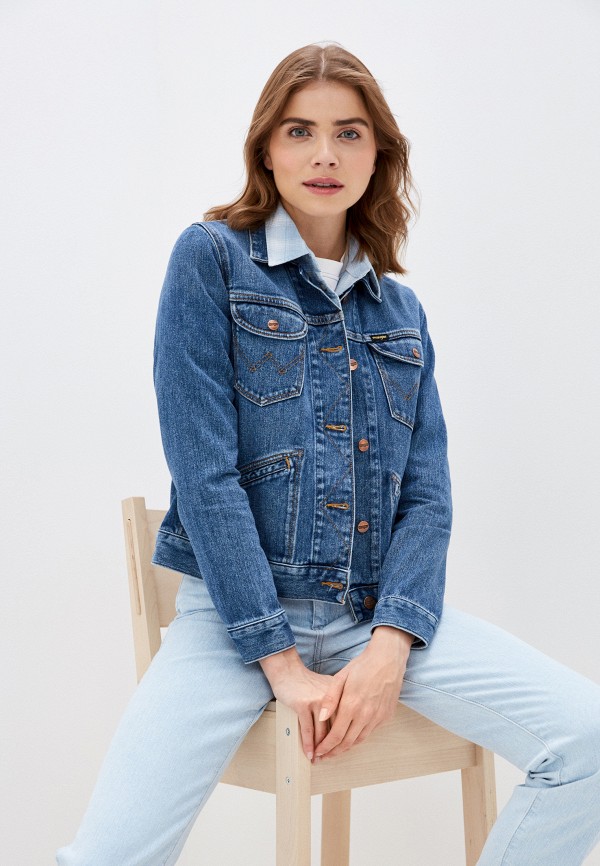 

Куртка джинсовая Wrangler, Синий