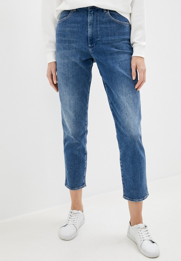 

Джинсы Wrangler, Синий, MOM JEANS