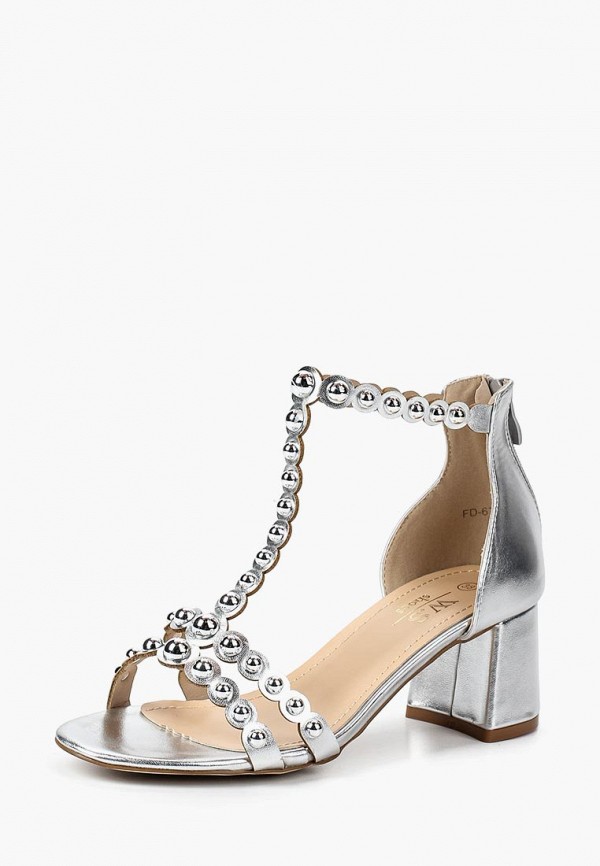 

Босоножки WS Shoes, Серебряный, WS Shoes WS002AWBRJB1