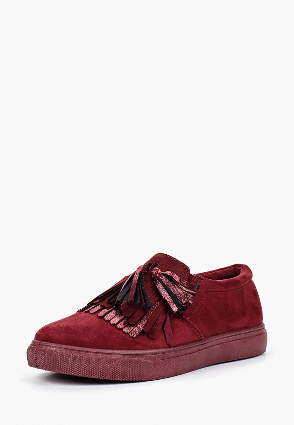 

Слипоны WS Shoes, Бордовый