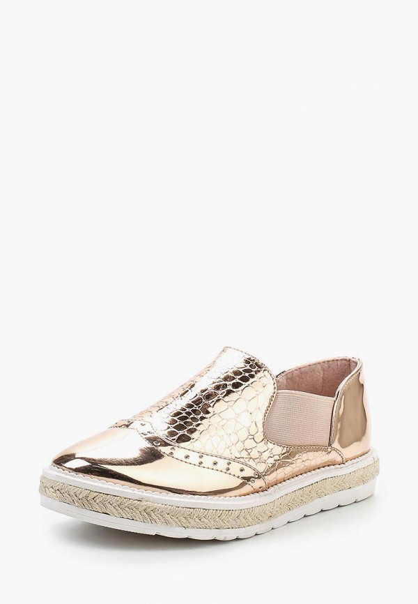 

Слипоны WS Shoes, Золотой