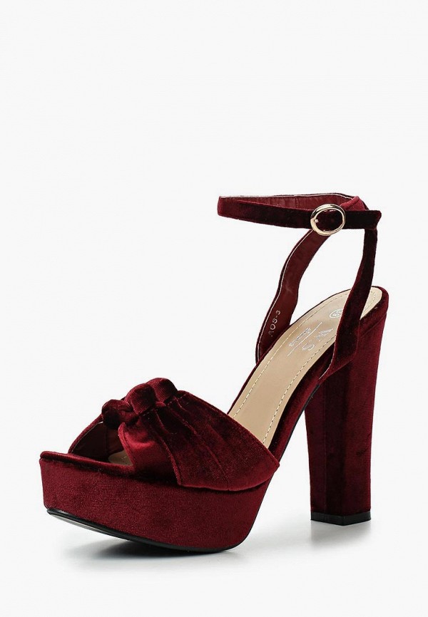 

Босоножки WS Shoes, Бордовый