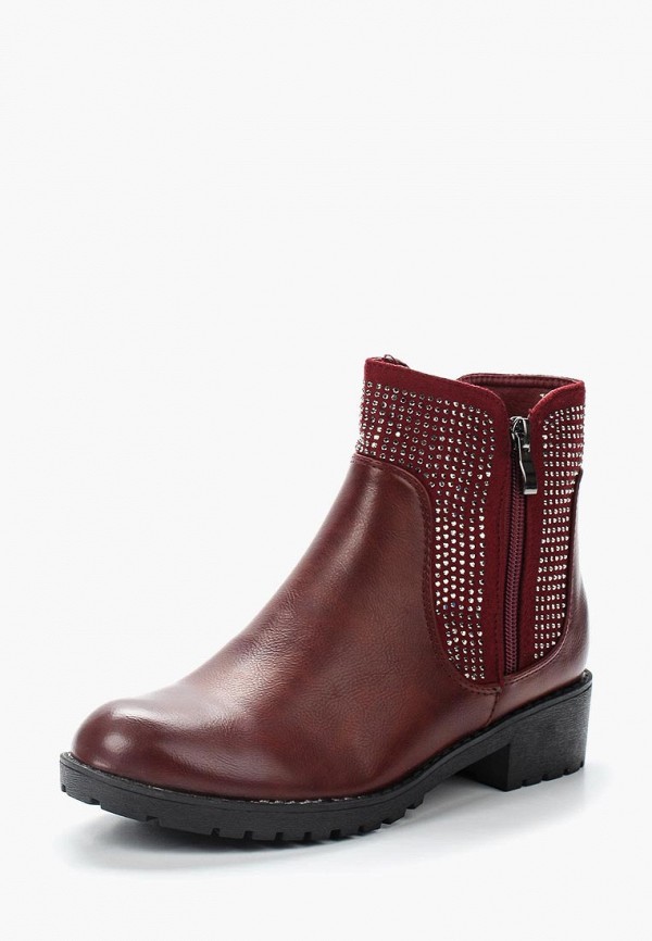 

Ботинки WS Shoes, Бордовый