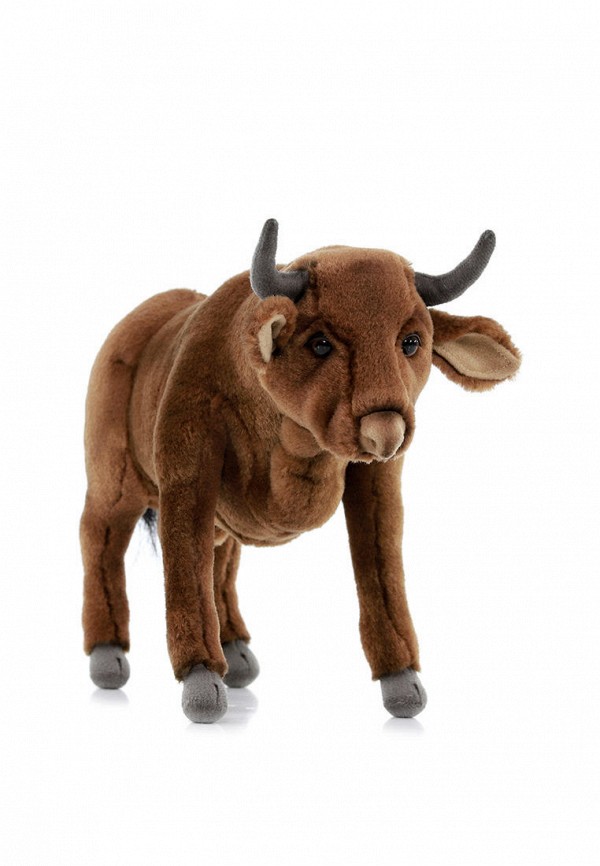 Игрушка мягкая Hansa Бык, 30 см мягкая игрушка бык подушка бык мягкий бык