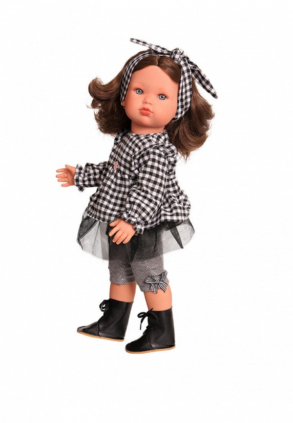 Кукла Munecas Dolls Antonio Juan Белла в чёрном платье, 45 см, виниловая кукла анико trinity dolls без одежды