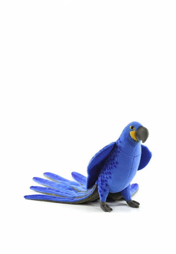 Игрушка мягкая Hansa Попугай ара гиацинтовый, 50 см мягкая игрушка кресло super boy цвет синий