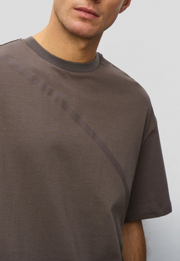 Футболка Baon коричневый, размер 50, фото 5