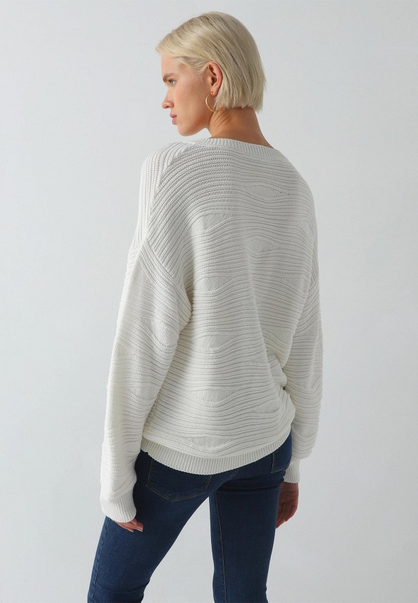 Пуловер Villosa цвет Белый  Фото 3