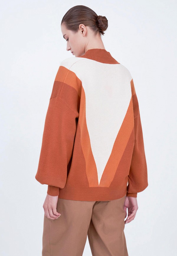 Пуловер Baon цвет Коричневый  Фото 3