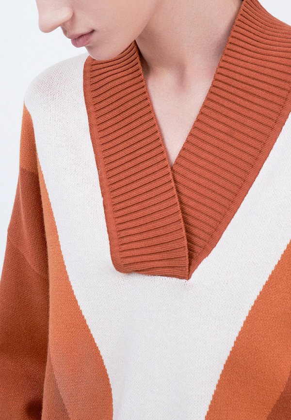 Пуловер Baon цвет Коричневый  Фото 5