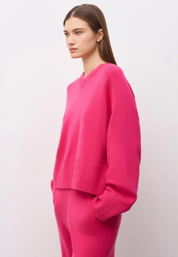 Пуловер Baon цвет Фуксия  Фото 4