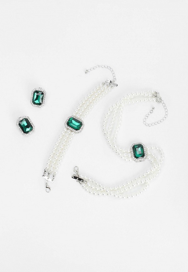 Колье, серьги и браслет Pill