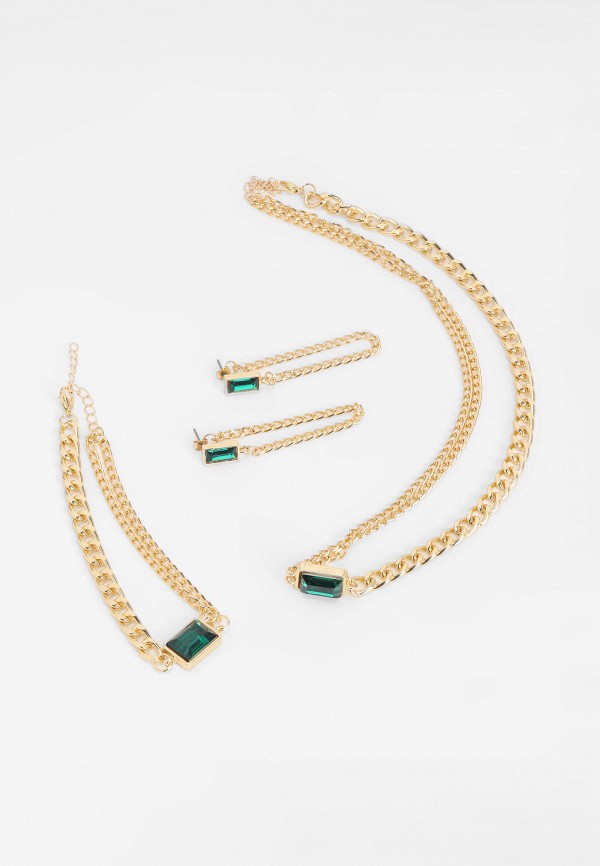 Колье, серьги и браслет Pill
