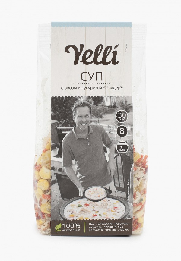 

Смесь для супа Yelli, с рисом и кукурузой Чаудер, 190 г