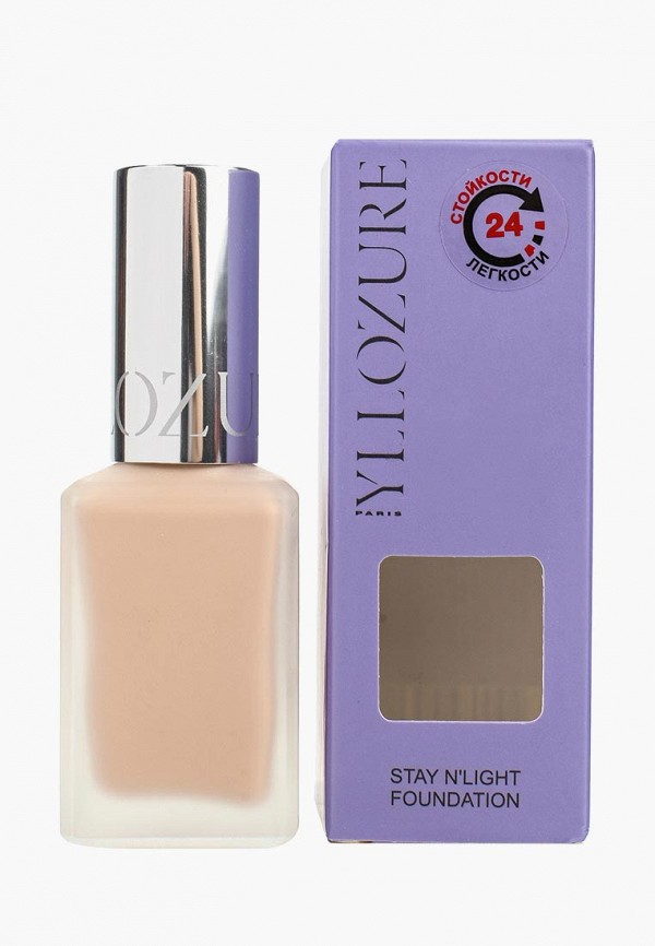 

Тональное средство Yllozure, Бежевый, Stay N' Light Foundation, тон 12