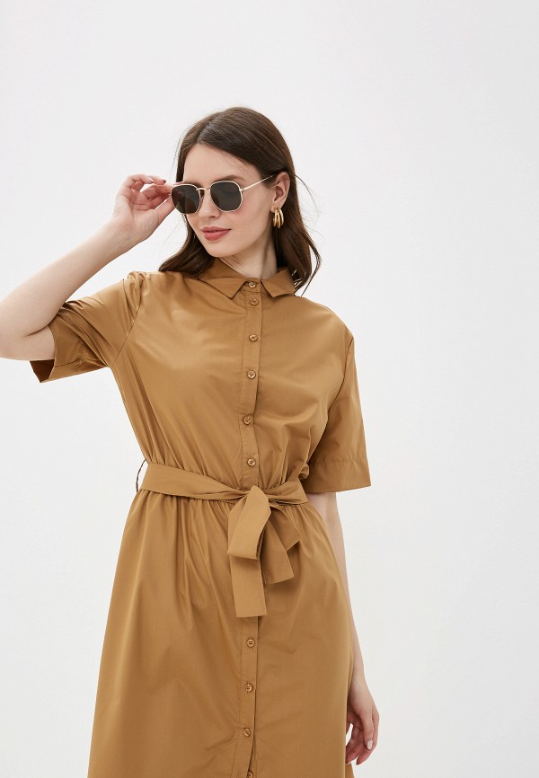 

Платье You&You, Коричневый, You&You YO005EWFPSD7