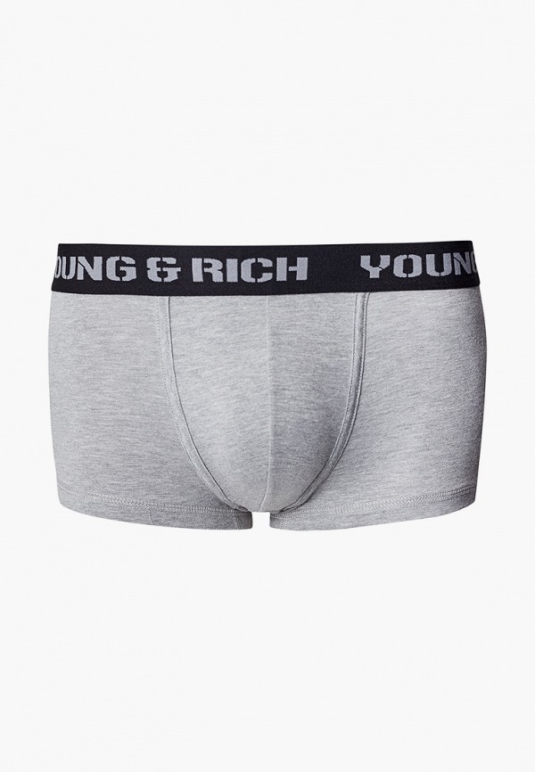 

Трусы Young & Rich, Голубой;черный, Young & Rich YO009EMGOGL7