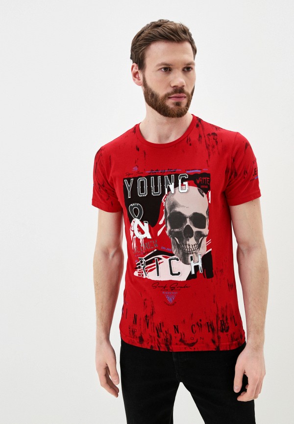 

Футболка Young & Rich, Красный