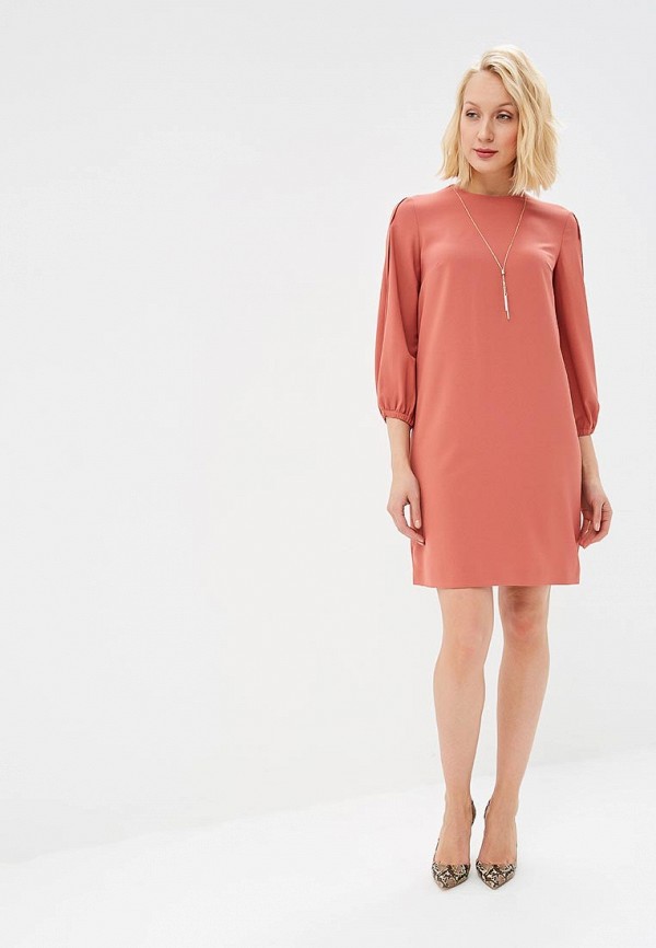 

Платье Zarina, Zarina ZA004EWDRYW6, Коралловый