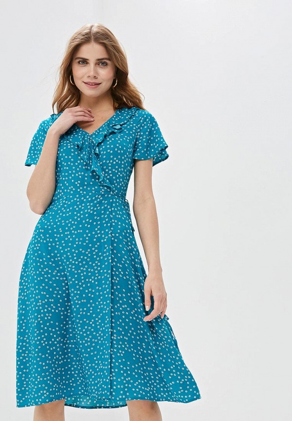 

Платье Zarina, Zarina ZA004EWEVNK9, Бирюзовый