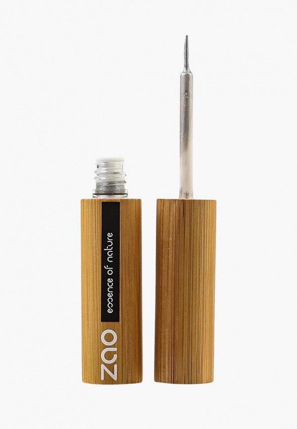 

Подводка для глаз ZAO Essence of Nature, Серебряный, 062 жемчужно-серебряный, 6 мл