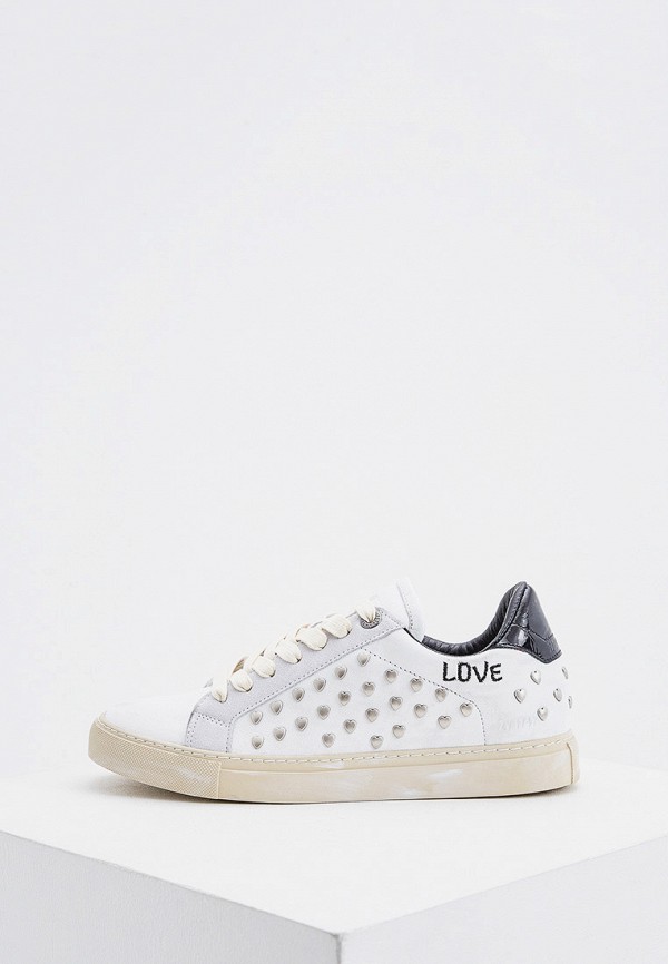 

Кеды Zadig & Voltaire, Белый, ZV1747 HEART