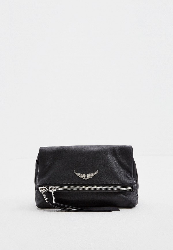 

Сумка Zadig & Voltaire, Черный, ROCKY ZIP SM