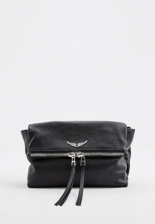 

Сумка Zadig & Voltaire, Черный, TWIN'S ZIP SMOO