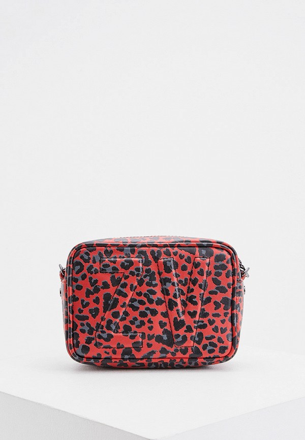 

Сумка Zadig & Voltaire, Красный, XS BOXY INIT LE