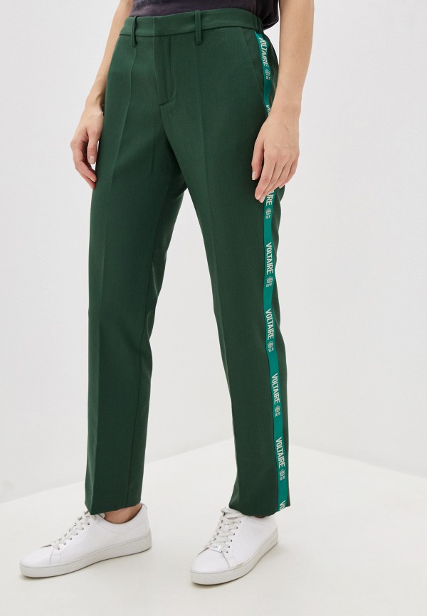 

Брюки Zadig & Voltaire, Зеленый, POMELO BAND