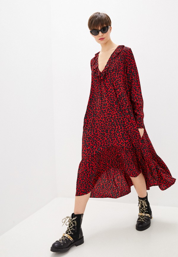 

Платье Zadig & Voltaire, Красный, RIKOTA PRINT LE