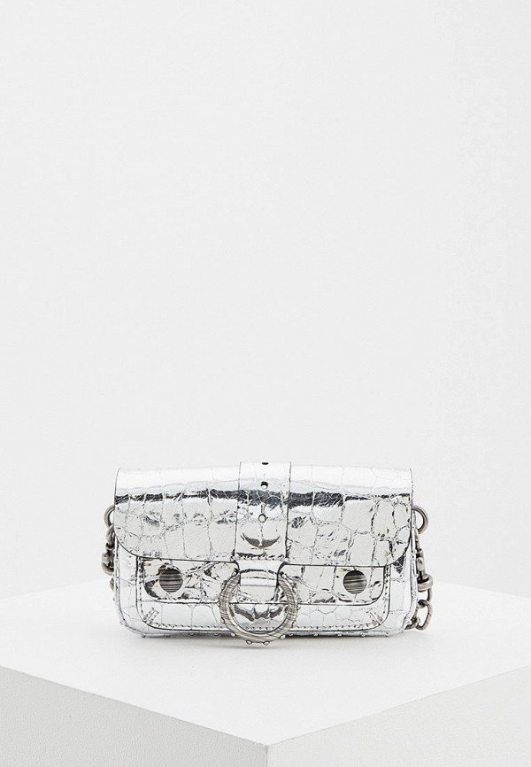 

Сумка Zadig & Voltaire, Серебряный, Kate Moss