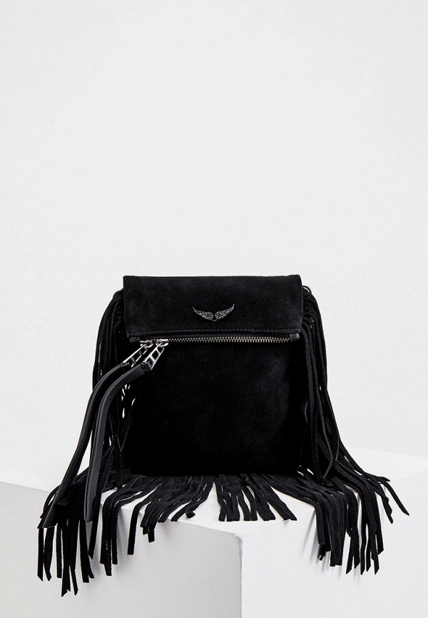 

Сумка Zadig & Voltaire, Черный, ROCKSON NANO FR