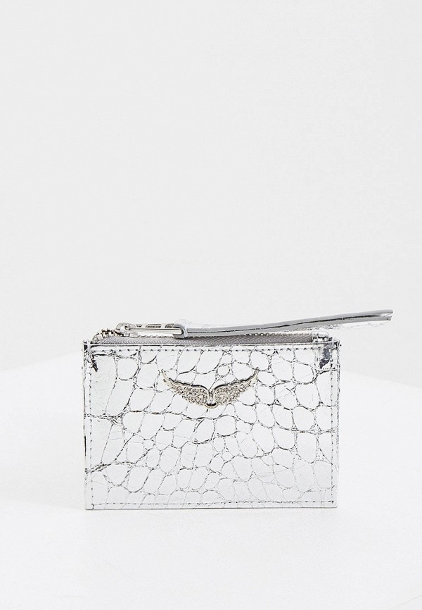 

Кошелек Zadig & Voltaire, Серебряный, ZV PASS EMBOSSE