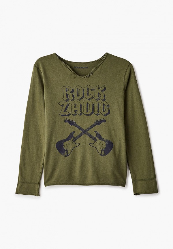 

Лонгслив Zadig & Voltaire, Хаки