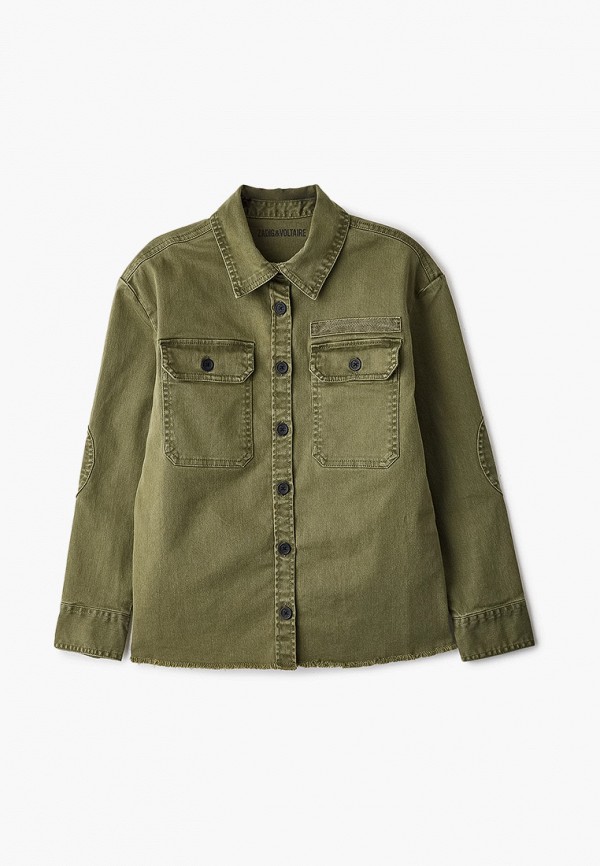 

Рубашка джинсовая Zadig & Voltaire, Хаки