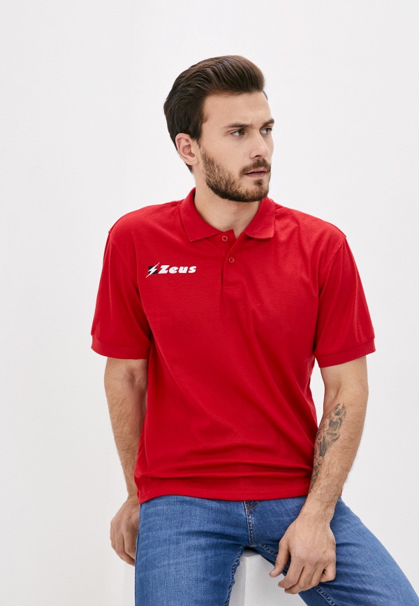 

Поло Zeus, Красный, POLO BASIC M/C
