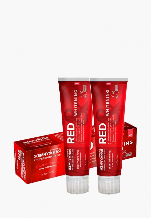 

Зубная паста Жемчужная, Белый, «Red & Whitening», 100 мл