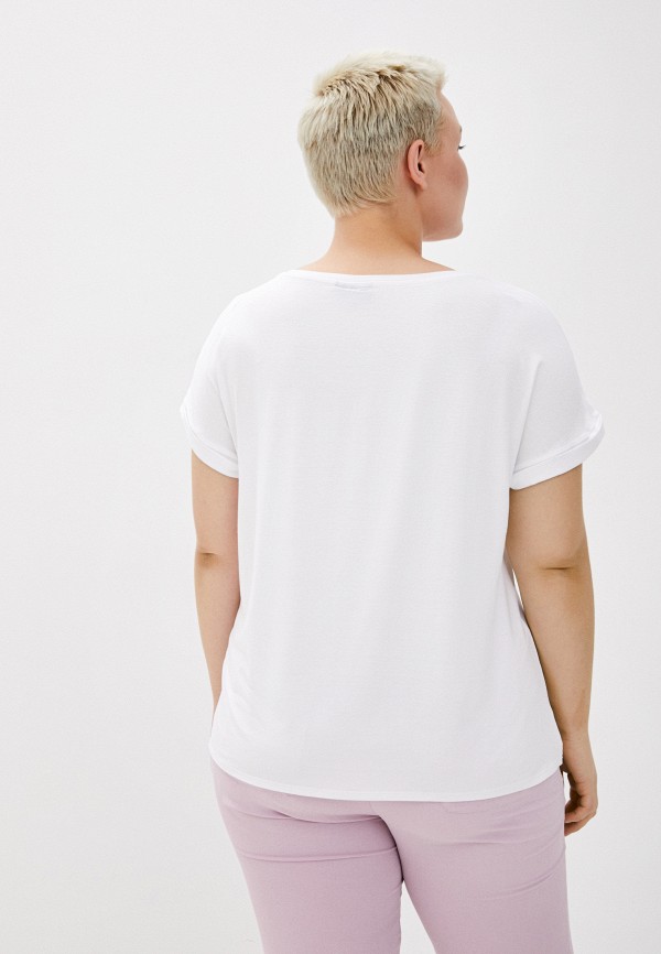 Футболка Zizzi белый, размер 48, фото 3