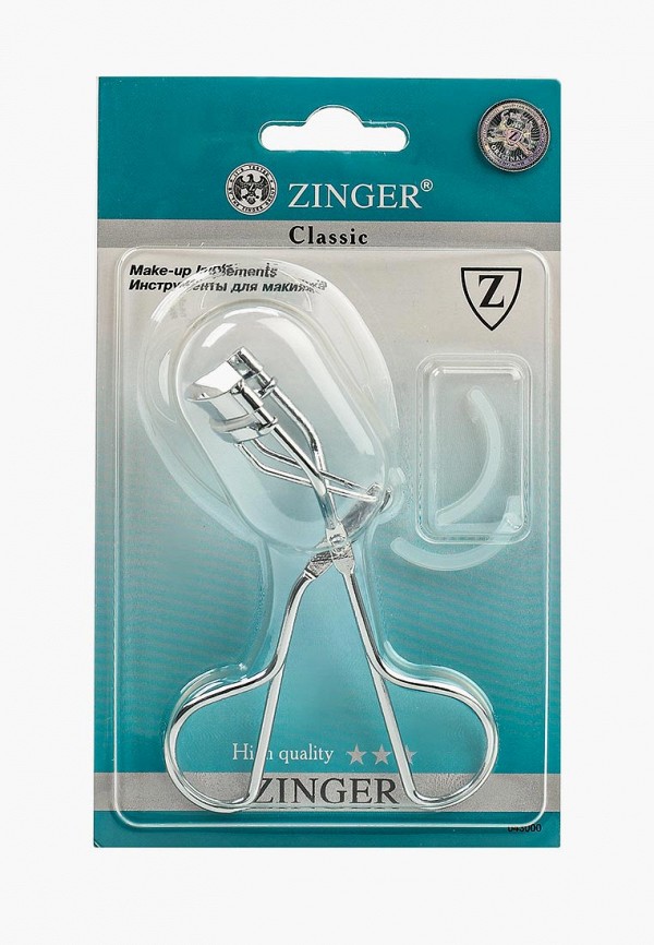 

Щипцы для ресниц Zinger, Серебряный, для ресниц